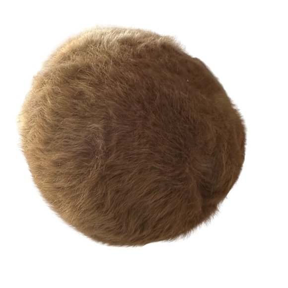 Kangol Design brown angora fur hat band diameter 8 inches made in England - Picture 2 of 7